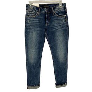Silver Jeans Co. Women's Suki Slim Leg Curvy Size 27 (26 x 27) Mid Rise NWT